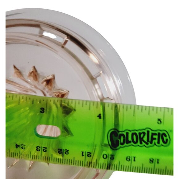 Vintage Pink Depression Glass Reamer Juicer Hazel Atlas Farmhouse Kitchen - Picture 6 of 9